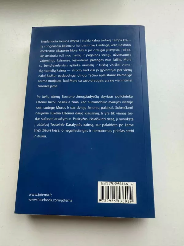 Ledinis šaltis - Tess Gerritsen, knyga 3