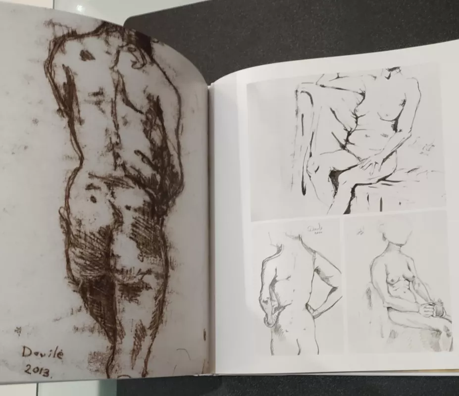 Dovilė Šeduikyte grafika, tapyba, skulptura, piešimas - Dovilė Šeduikyte, knyga 4