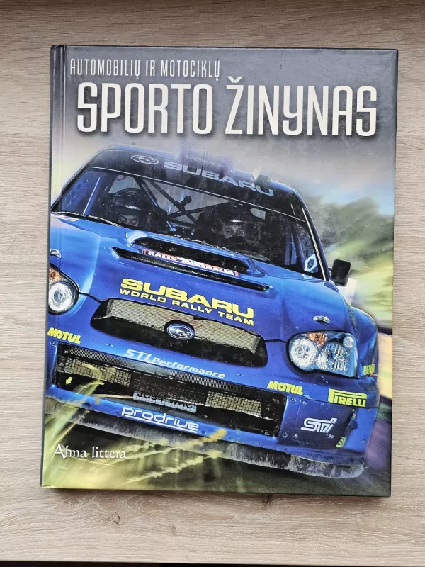 Automobilių ir motociklų sporto žinynas - Clive Gifford, knyga 2