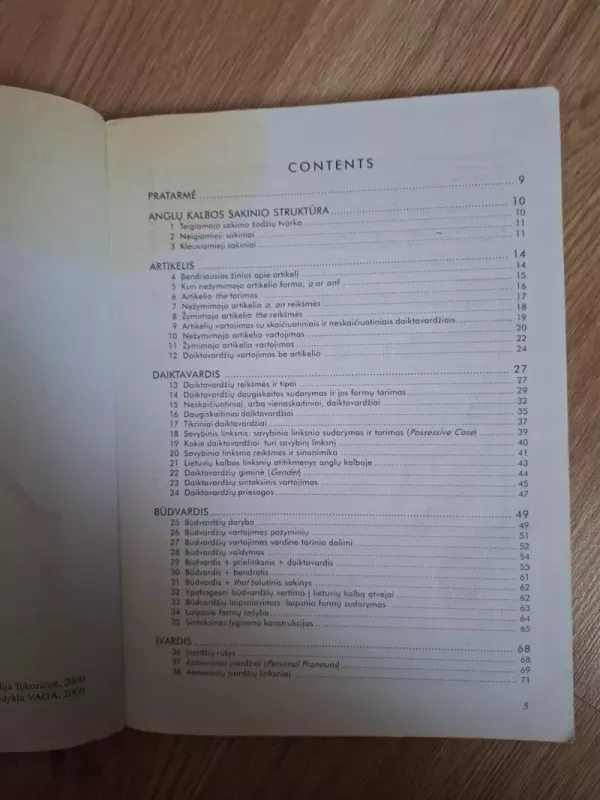 Anglų kalbos gramatika - Dalija Tekorienė, knyga 3