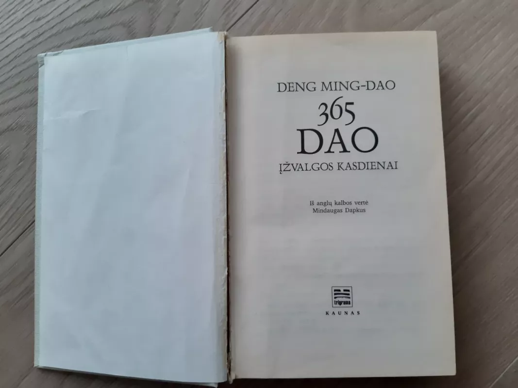 365 Dao įžvalgos kasdienai - Deng Ming-Dao, knyga 3