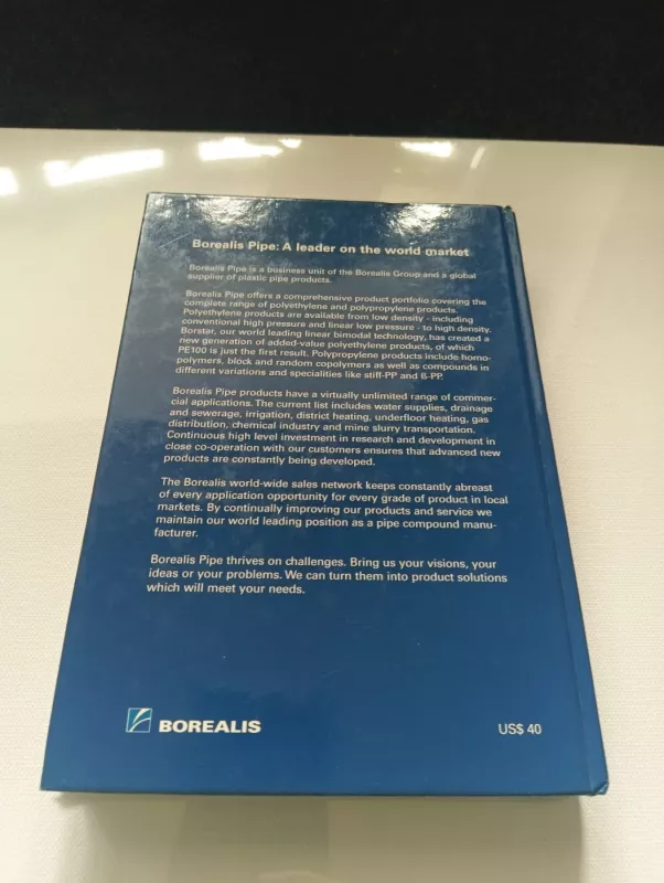 Plastics Pipes for Water Supply and Sewage Disposal - Lars-Eric Jonson, knyga 3
