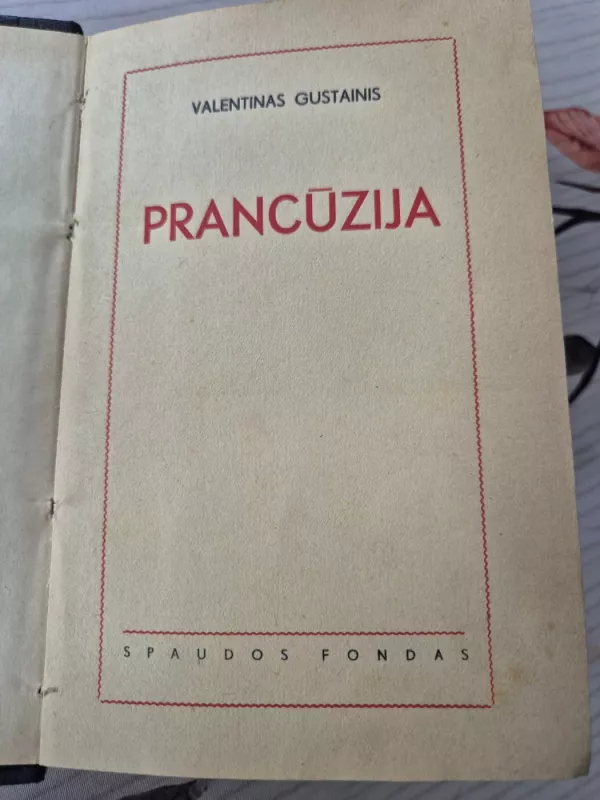 Prancūzija - G. F. Dulong, knyga 2