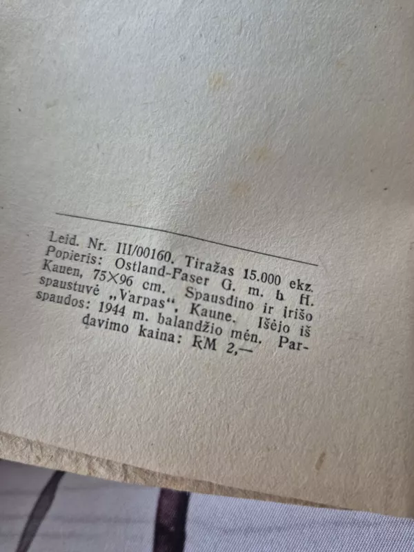 Miglose. Iš priešbolševikinių laikų reportažas I - Vincas Krėvė, knyga 4