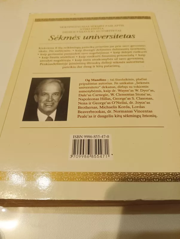 Sėkmės universitetas - Og Mandino, knyga 4