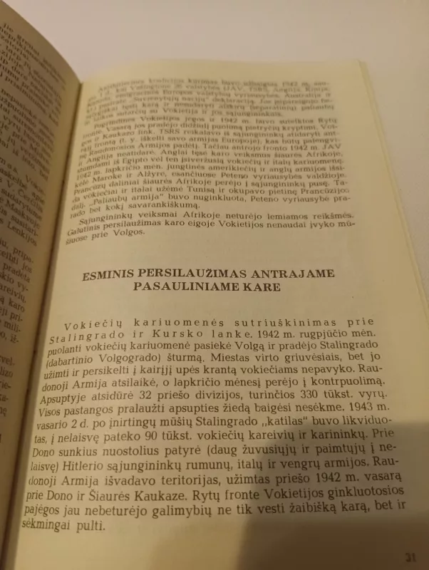 Tarptautiniai santykiai 1918-1945 m. Antrasis pasaulinis karas - Algis Kasperavičius, knyga 3