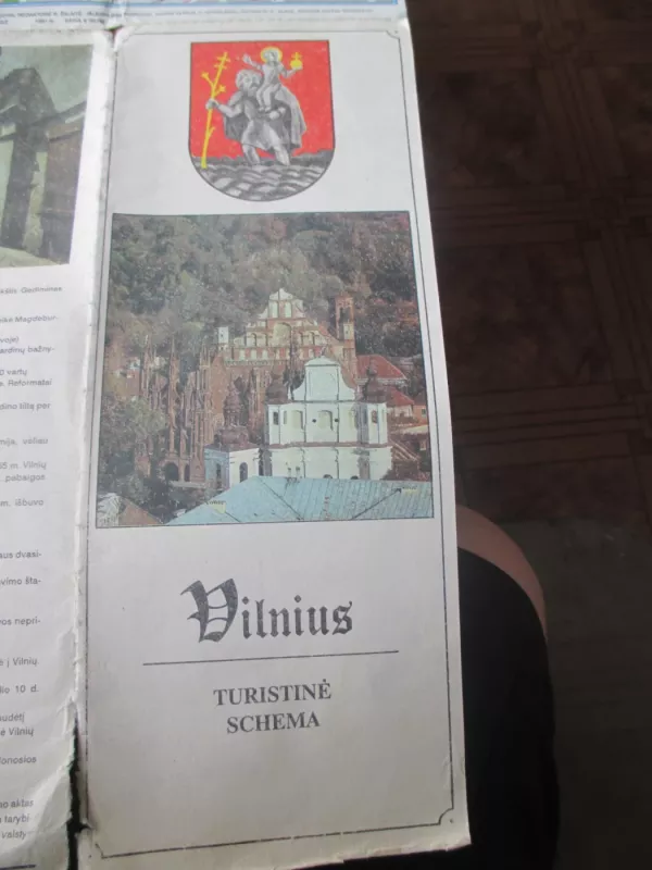 Vilnius -turistinė schema - R. Žalaitė, knyga 3