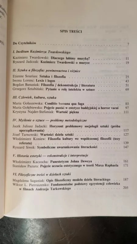 Sztuka i Filozofia 3-90 - Autorių kolektyvas (įvairūs), knyga 3