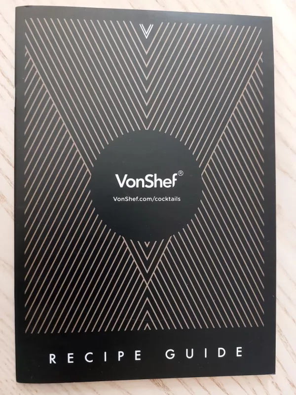 VonShef Digital Cocktail User Guide - VonShef, knyga 2