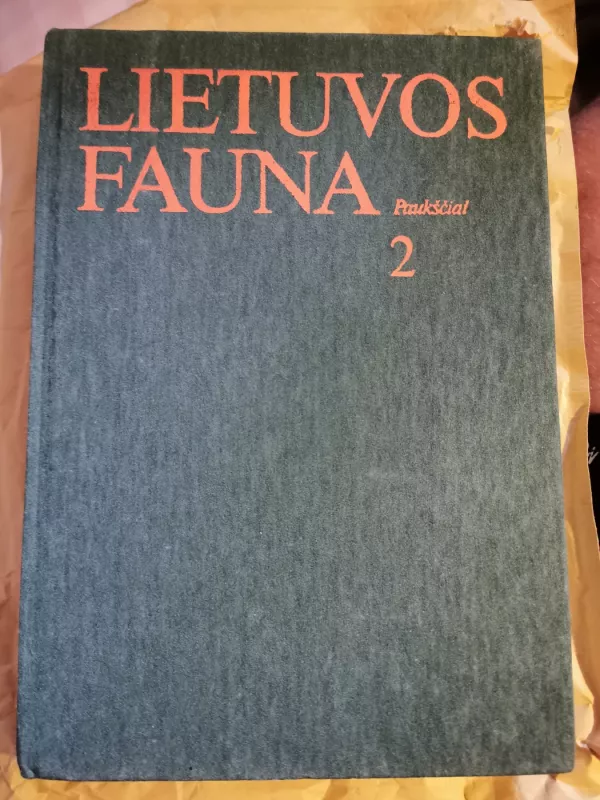 Lietuvos fauna : Paukščiai (2 dalys) - V. Kontrimavičius, ir kiti , knyga 2