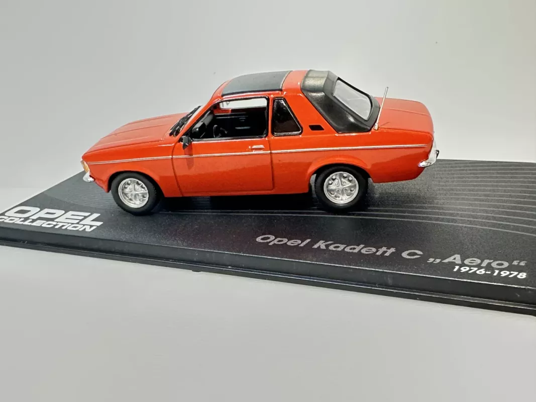 Opel Kadett C Aero 1976-1978 1:43 Eaglemoss - , namai ir interjeras 4