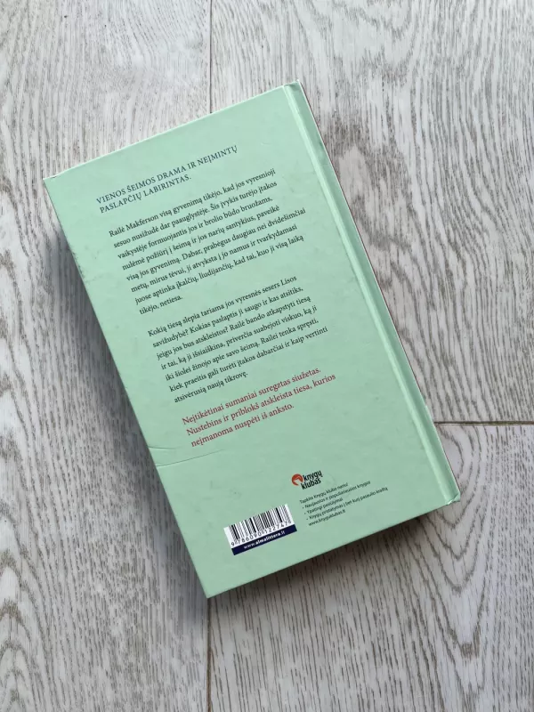 Tylioji sesuo - Diane Chamberlain, knyga 3