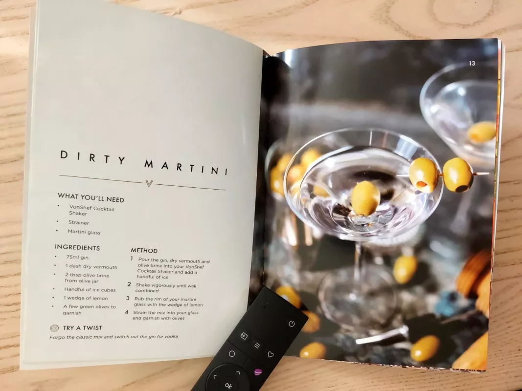 VonShef Digital Cocktail User Guide - VonShef, knyga 5