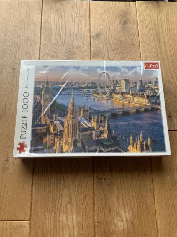 NAUJA Dėlionė, puzzle „Londono panorama“ 1000 dalių - , stalo žaidimas 2