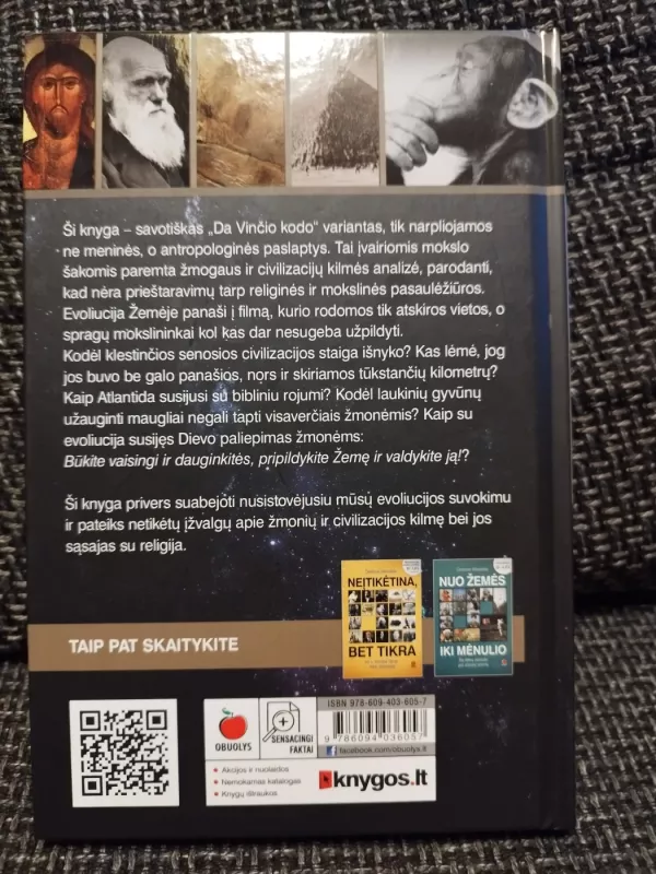 Žmonijos kilmės paslaptys - Stasys Gliaudys, knyga 3