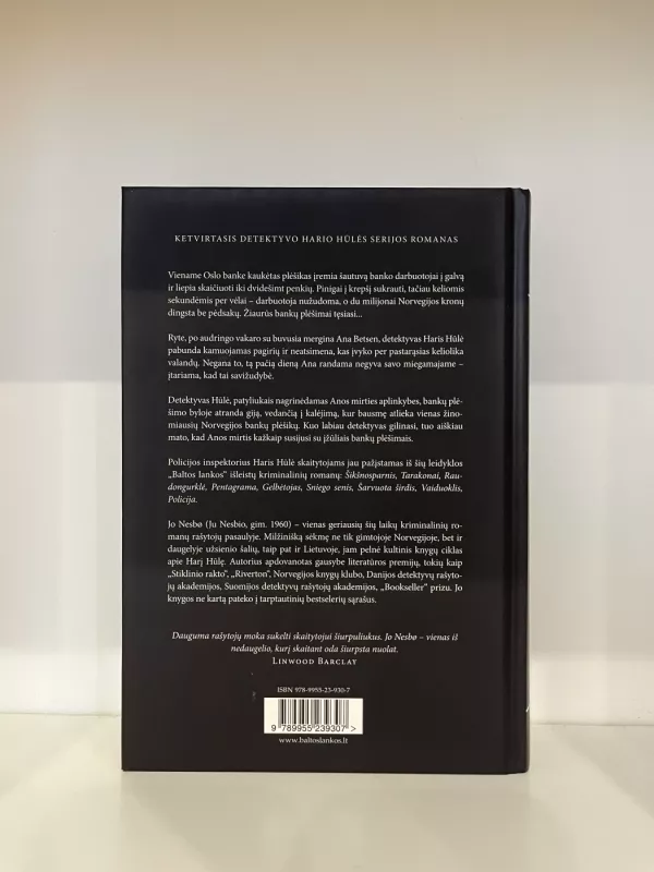 Nemezidė - Jo Nesbo, knyga 3