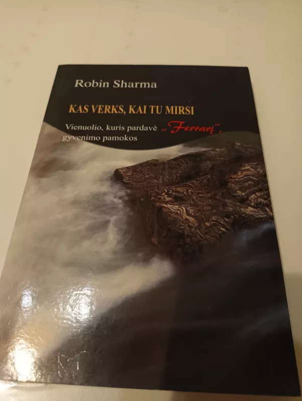 Kas verks, kai tu mirsi - Robin Sharma, knyga 2