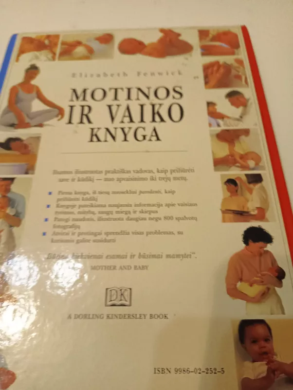Motinos ir vaiko knyga - Elizabeth Fenwick, knyga 4