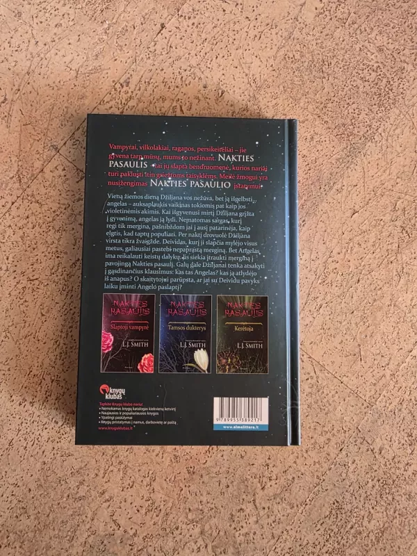 Nakties pasaulis. Tamsos angelas - L. J. Smith, knyga 3