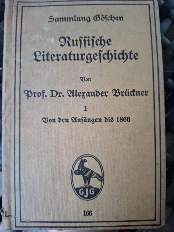 Russische Literaturgeschichte - prof. dr. Aleksandras Brückneris, knyga 2
