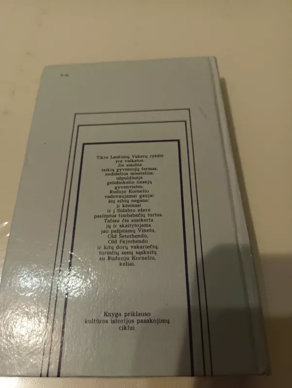 Sidabro ežero turtai - Karlas Majus, knyga 3