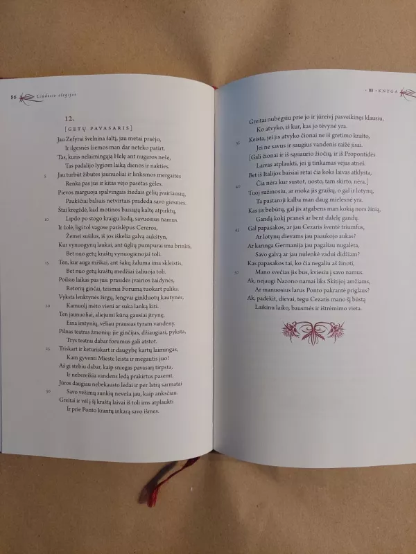 Ovidijaus Liūdesio elegijos - Ovidius Naso, Publius, Ovidius Naso, Publius, knyga 3