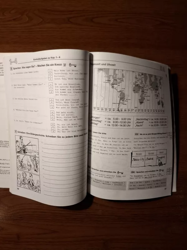 Deutsch aktiv Neu arbeitsbuch 1A - Autorių kolektyvas (įvairūs), knyga 3