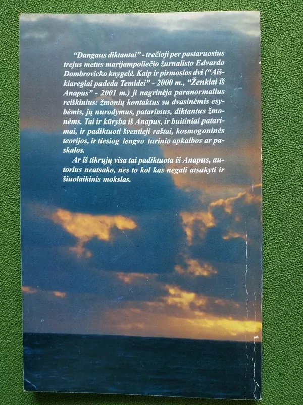 Dangaus diktantai - Edvardas Dombrovickas, knyga 5