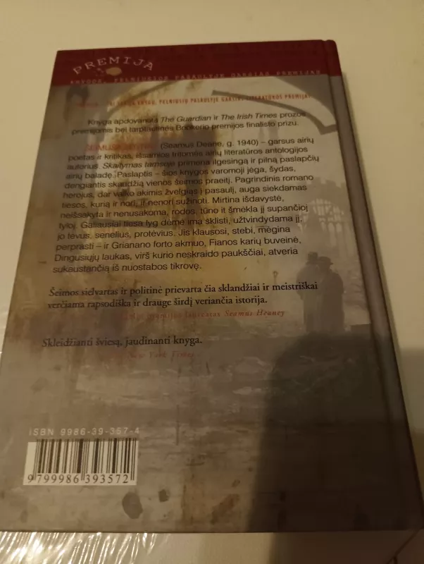 Skaitymas tamsoje - Seamus Deane, knyga 3