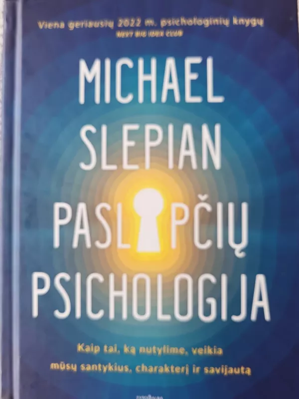 Paslapčių psichologija - Michael Slepian, knyga 2
