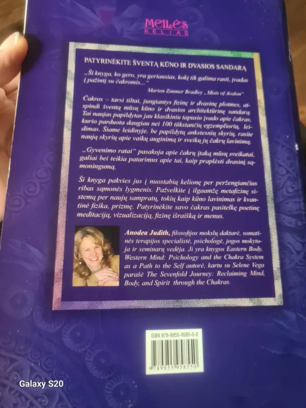 Gyvenimo ratai. Kaip naudotis čakrų sistema - Judith Anodea, knyga 5