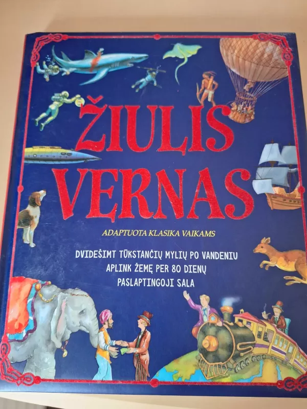 Žiulis Vernas. Adaptuota klasika vaikams - Žiulis Vernas, knyga 2