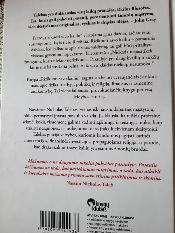 Rizikuoti savo kailiu - Autorių Kolektyvas, knyga 3