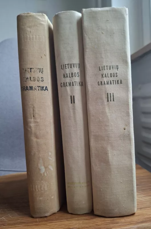 Lietuvių kalbos gramatika (I-III tomai): Fonetika ir mitologija, Morfologija, Sintaksė - autorių kolektyvas, knyga 2