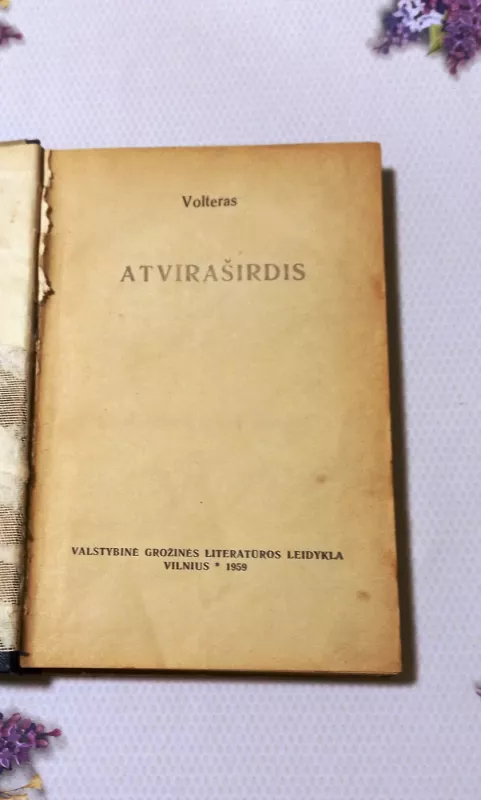 Atviraširdis - Volteras, knyga 3