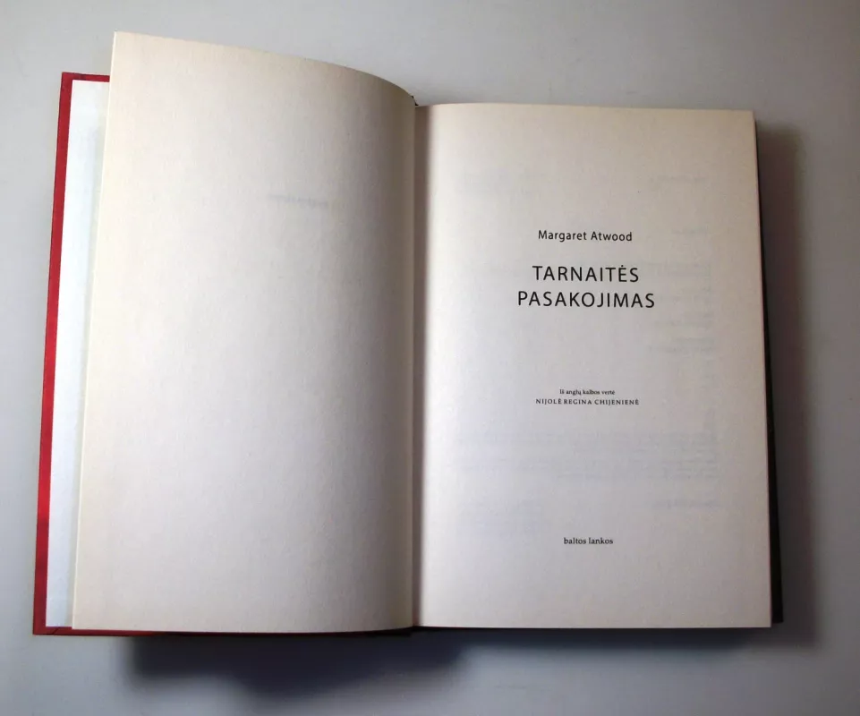 Tarnaitės pasakojimas - Margaret Atwood, knyga 4