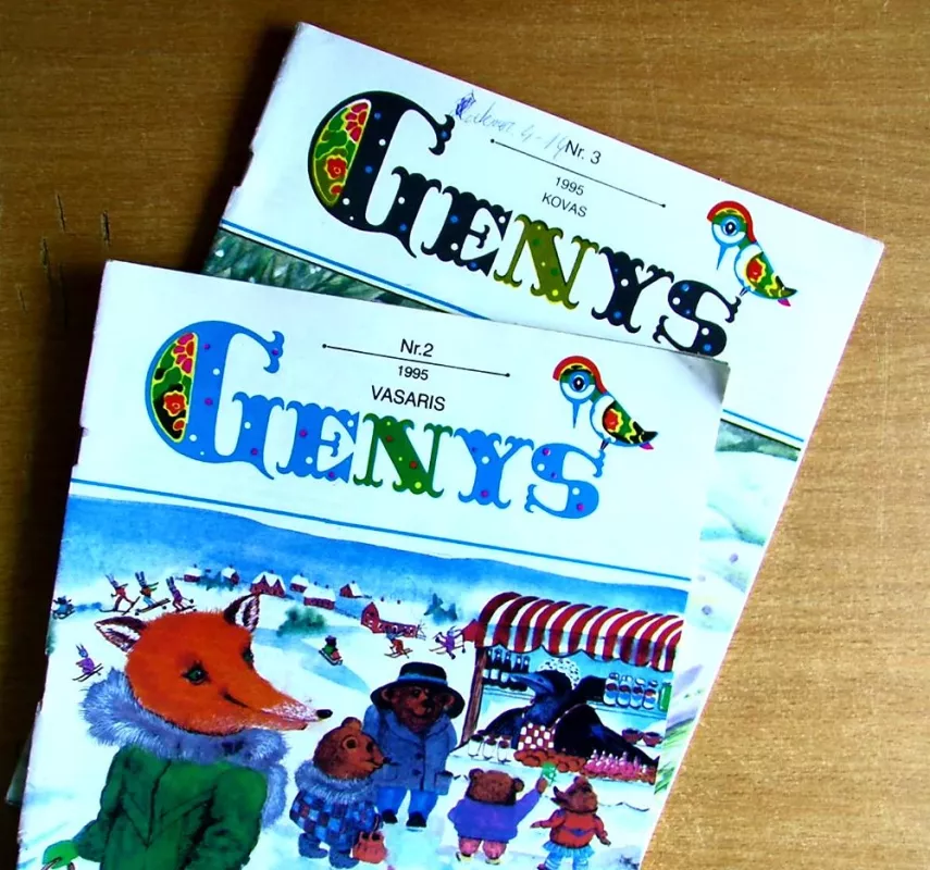 Genys   1995,   Žurnalai Nr.  2 , 3 - Autorių kolektyvas, knyga 5