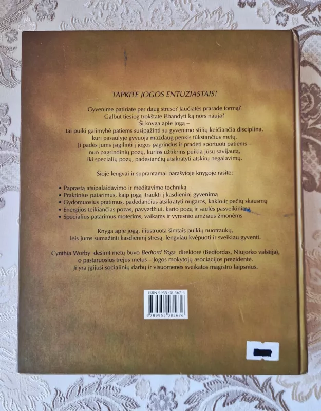 Joga. Būk stipresnis, lankstesnis, sveikesnis - Cynthia Worby, knyga 4
