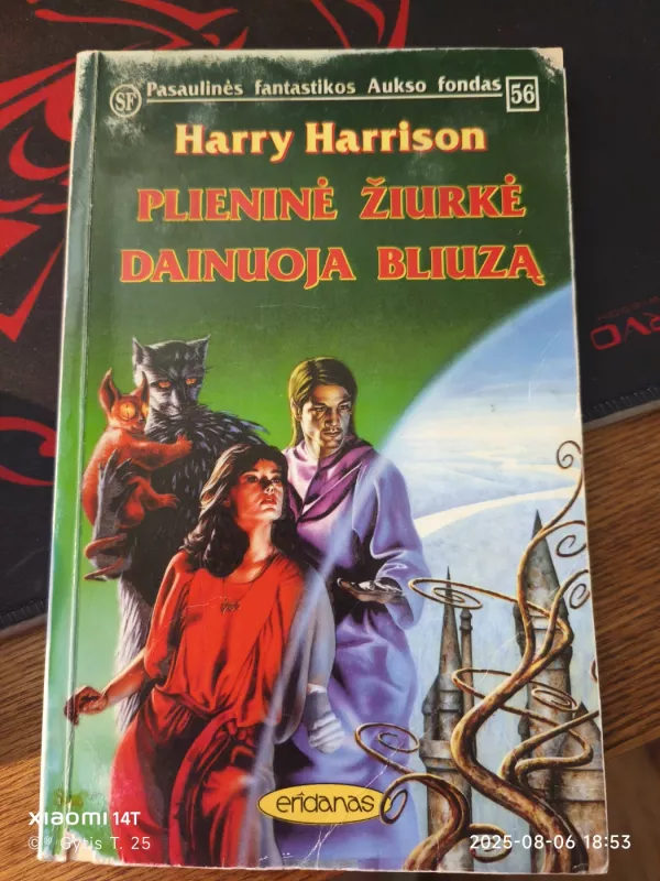 Plieninė žiurkė dainuoja bliuzą - Harry Harrison, knyga 2
