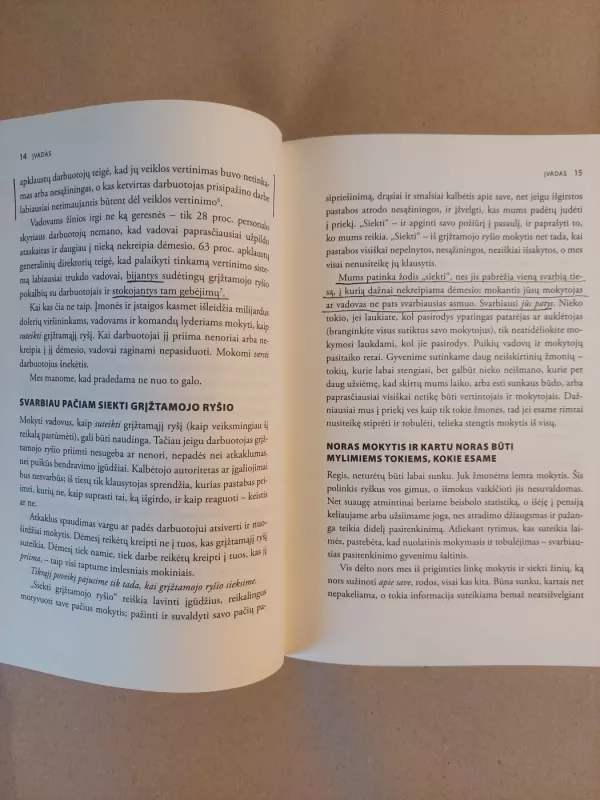 Grįžtamasis ryšys: džiaugiuosi, kad pasakei. Menas ir mokslas priimti grįžtamajį ryš - Douglas Stone, Sheila Heen, knyga 3
