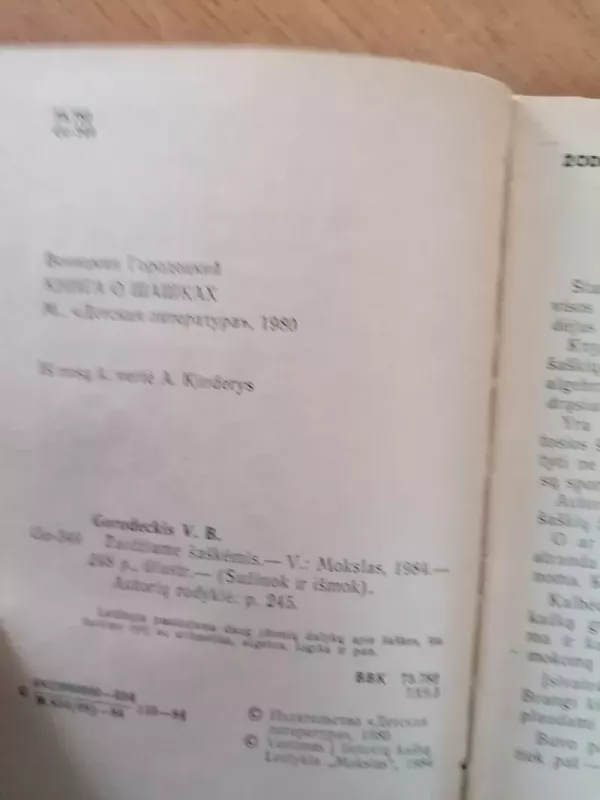 Žaidžiame šaškėmis - V. Gorodeckis, knyga 3