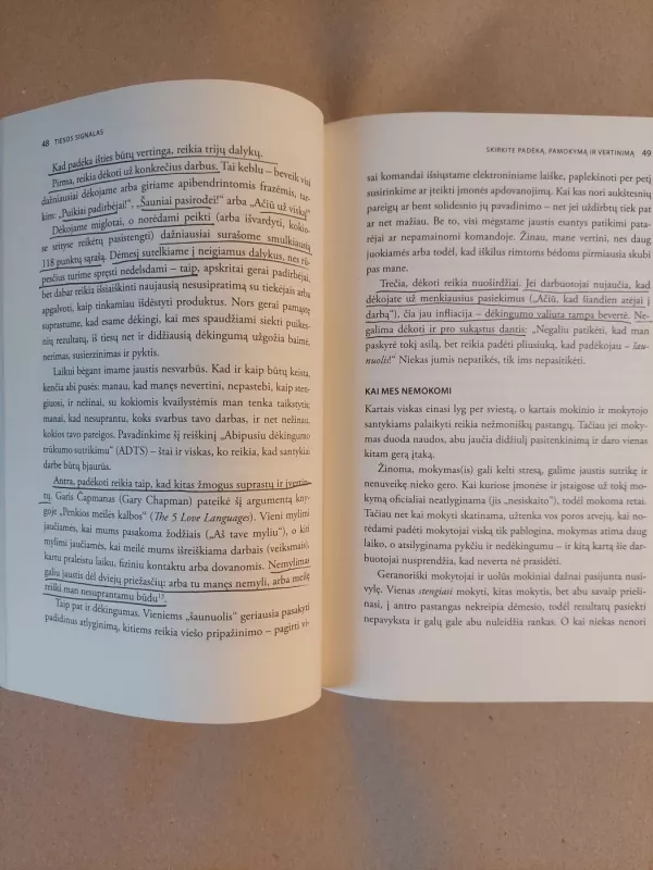 Grįžtamasis ryšys: džiaugiuosi, kad pasakei. Menas ir mokslas priimti grįžtamajį ryš - Douglas Stone, Sheila Heen, knyga 5
