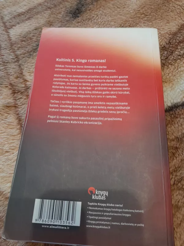 Švytėjimas - Stephen King, knyga 4