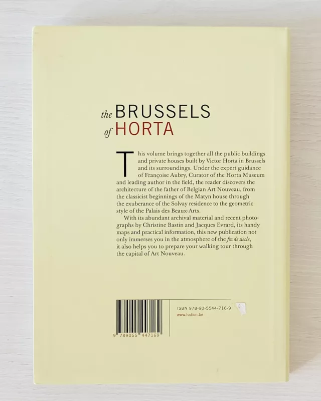 The Brussels of Horta - Francoise Dierkens Aubry , knyga 3