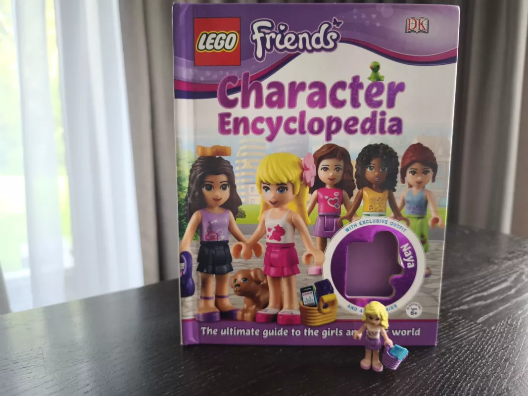LEGO® FRIENDS Character Encyclopedia: The Ultimate Guide to the Girls and Their World - Catherine Saunders, knyga 3