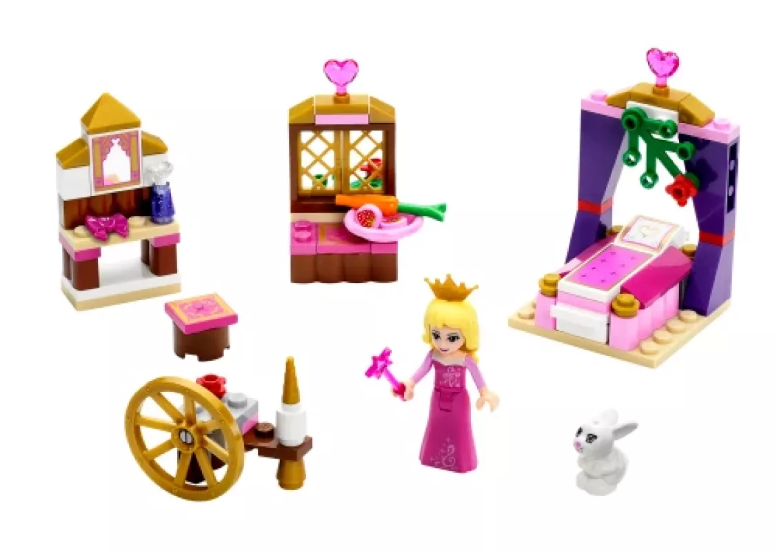 LEGO® Disney™  Sleeping Beauty's Royal Bedroom - , stalo žaidimas 2