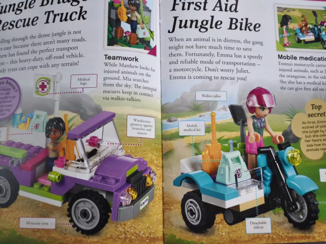 LEGO® FRIENDS Character Encyclopedia: The Ultimate Guide to the Girls and Their World - Catherine Saunders, knyga 6