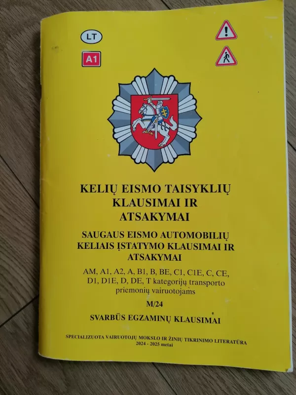 Keliu eismo taisyklių klausimai ir atsakymai 2021-2025 - Autorių kolektyvas (įvairūs), knyga 2