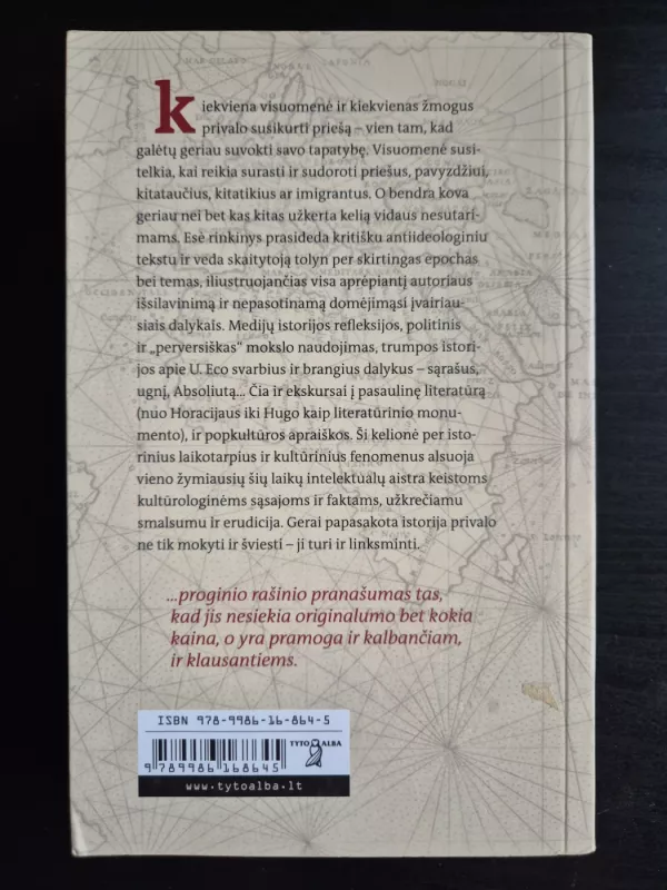 Sukurti priešą ir kiti proginiai rašiniai - Umberto Eco, knyga 4