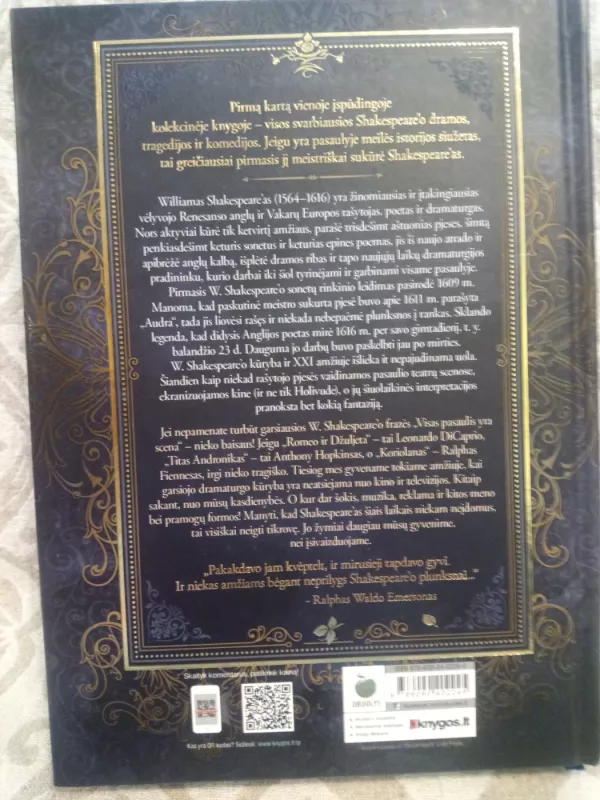 Didysis Šekspyras: visos svarbiausios pjesės viename tome - William Shakespeare, knyga 6